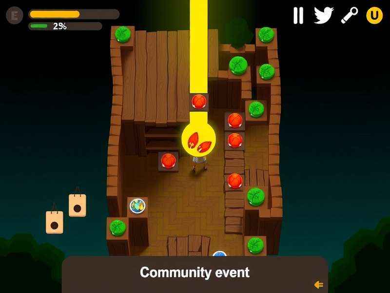 Ginger Leap Mastermind gameplay screenshot showing level design